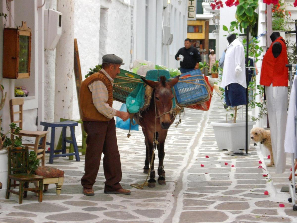 Sunloft-Paros Aparthotel Naousa  Bagian luar foto